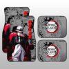 Muzan Car Floor Mats Custom Demon Slayer Anime Mix Manga Gifts For Fans