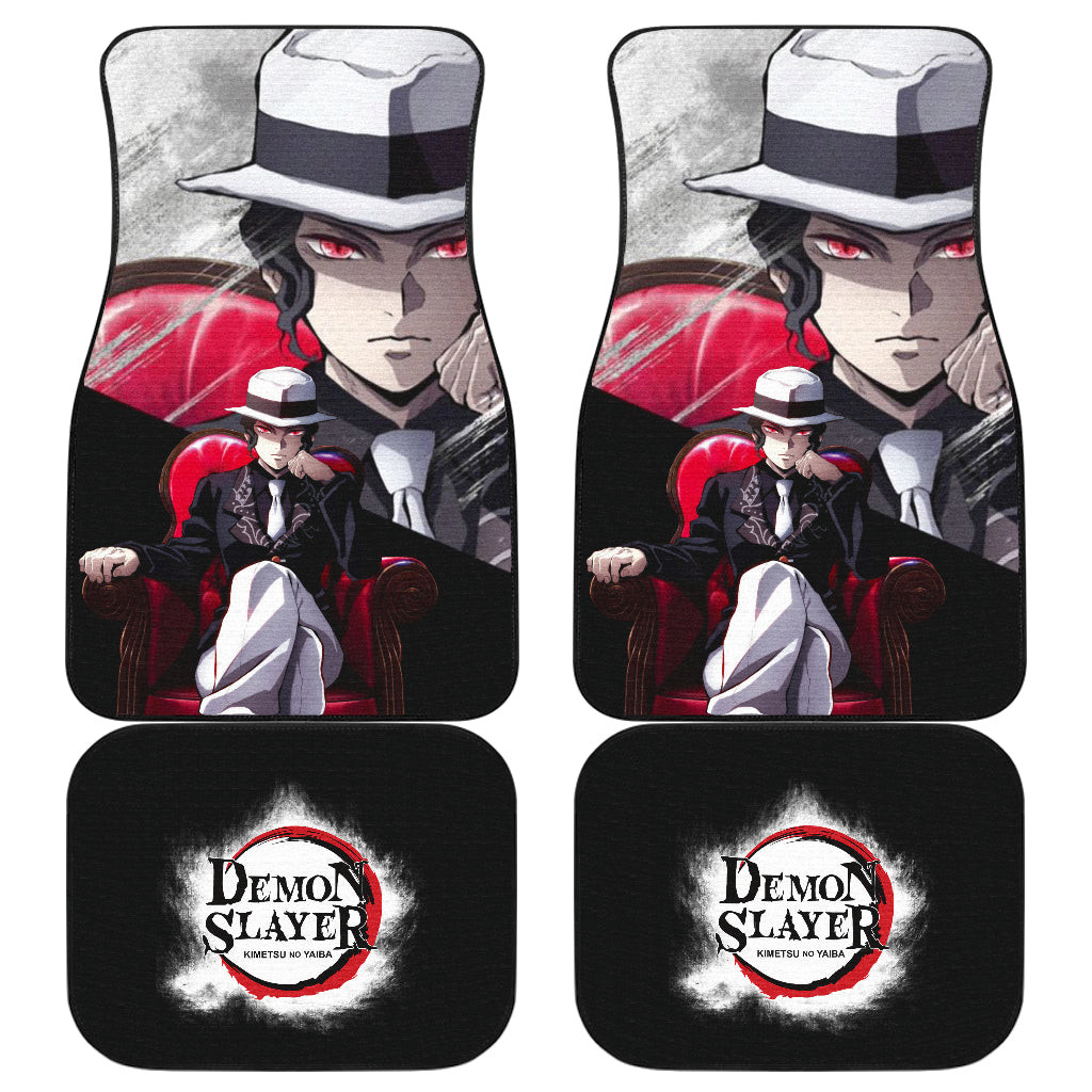 Muzan Kibutsuji Demon Slayer Car Floor Mats Anime Car Accessories Muzan Kibutsuji Demon Slayer Car Floor Mats Anime Car Accessories