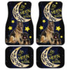 My Friend German Shepherd Car Floor Mats Custom I Love You To The Moon And Back Car Accessories Gifts Idea