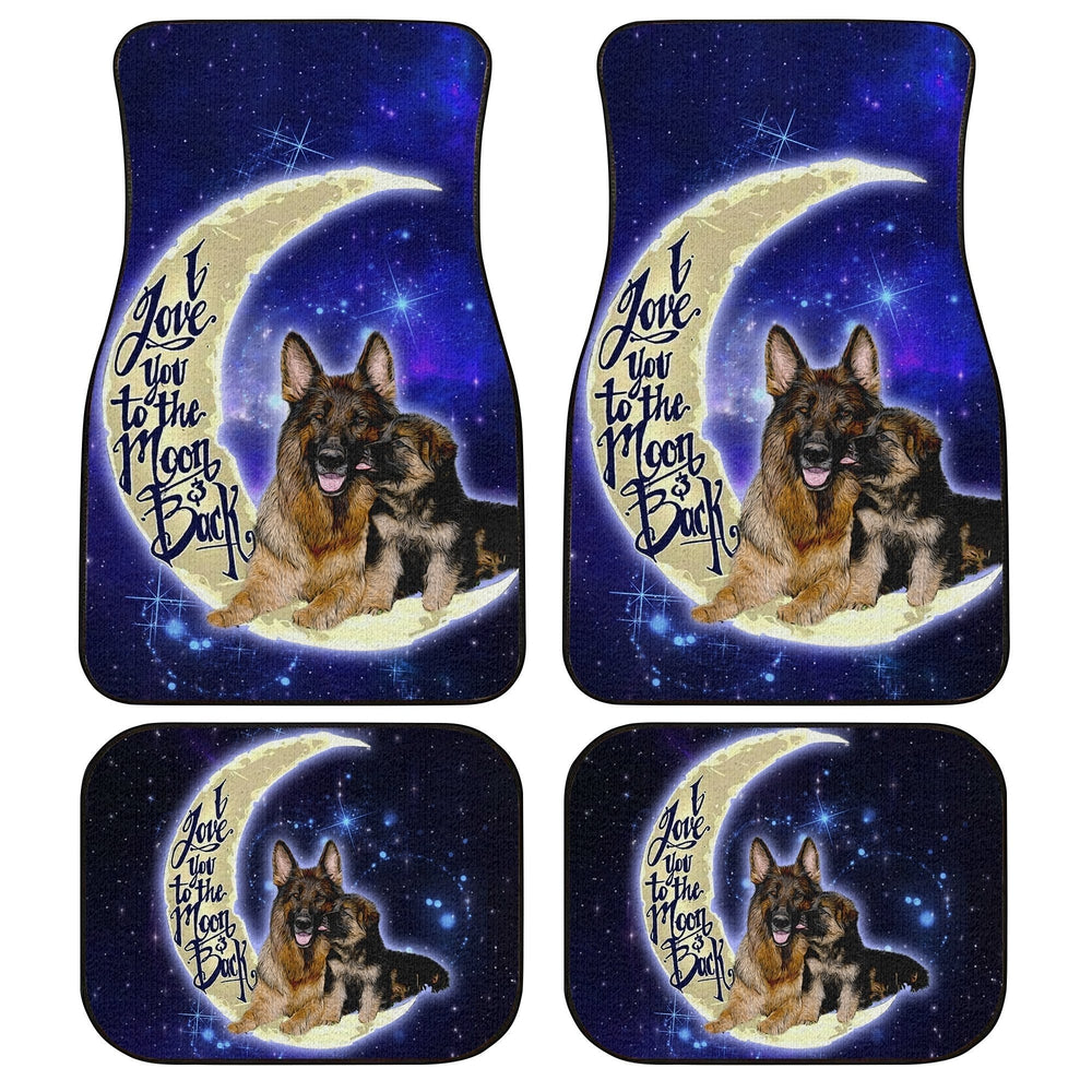 My Friend German Shepherd Car Floor Mats Custom I Love You To The Moon And Back Galaxy Car Accessories Gifts Idea My Friend German Shepherd Car Floor Mats Custom I Love You To The Moon And Back Galaxy Car Accessories Gifts Idea