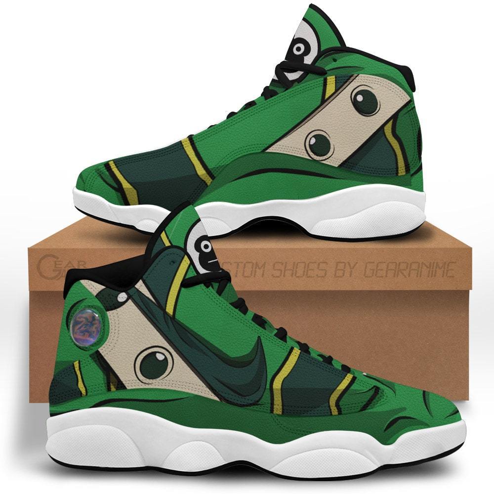 My Hero Academia Froppy Air Jordan 13 Sneaker Shoes My Hero Academia Froppy Air Jordan 13 Sneaker Shoes
