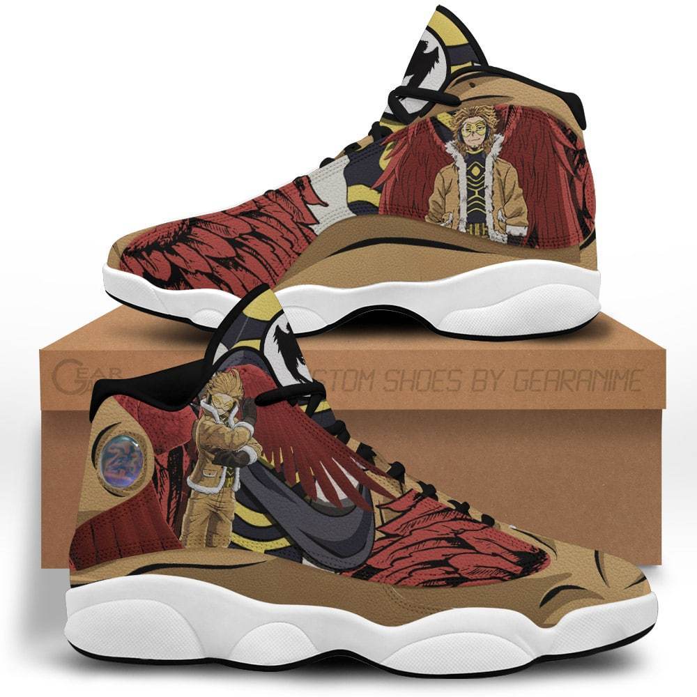 My Hero Academia Hawks Keigo Takami Air Jordan 13 Sneaker Shoes My Hero Academia Hawks Keigo Takami Air Jordan 13 Sneaker Shoes
