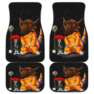 My Neighbor Digimon Anime Car Floor Mats 191028