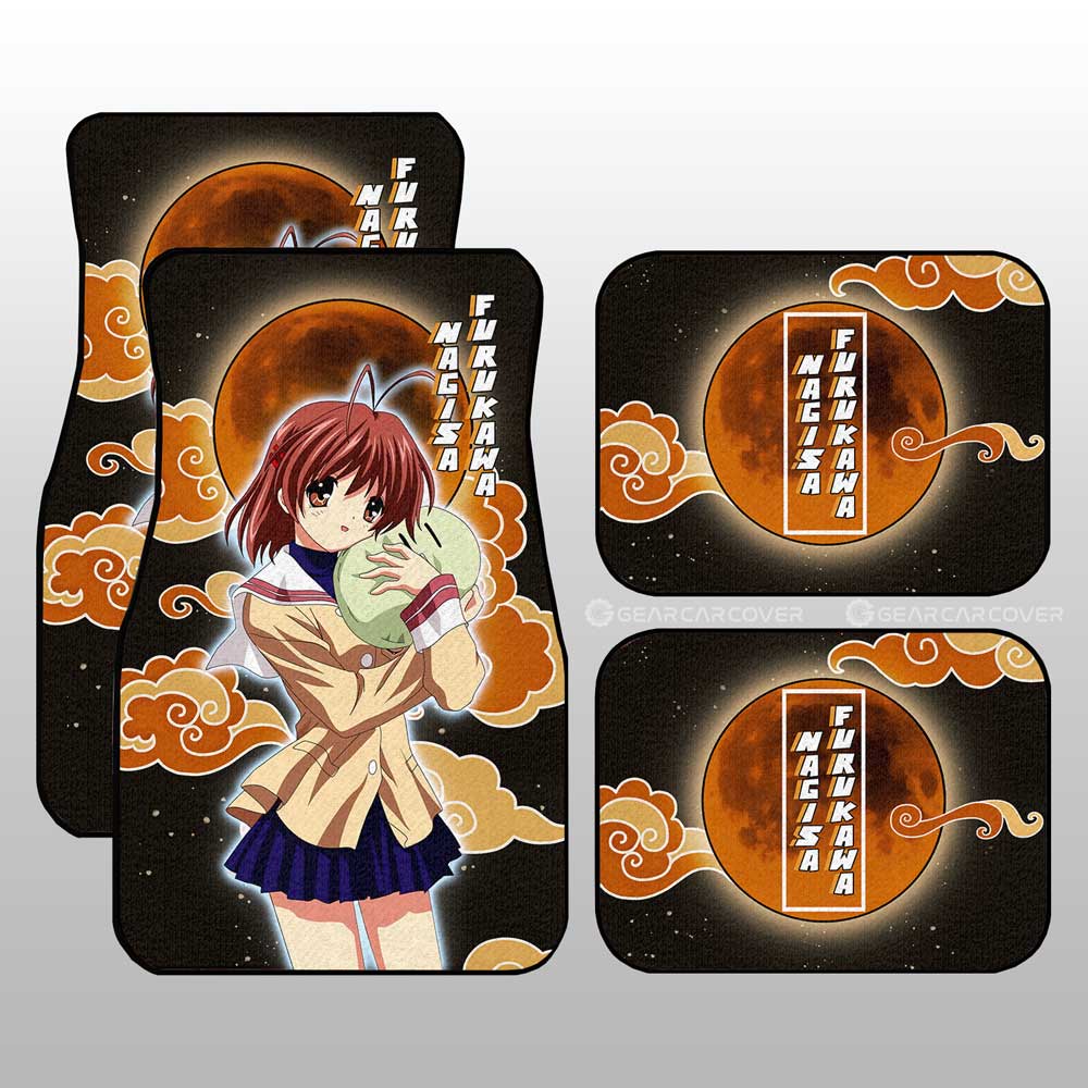 Nagisa Furukawa Car Floor Mats Custom Clannad Anime Car Accessories Nagisa Furukawa Car Floor Mats Custom Clannad Anime Car Accessories