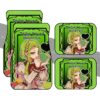 Nanamine Sakura Car Floor Mats Custom Toilet-Bound Hanako-kun Anime Car Accessories