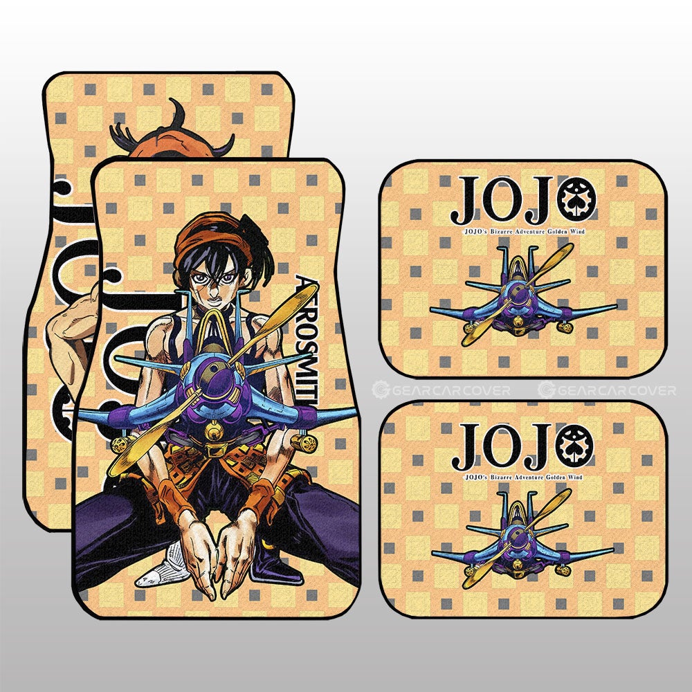 Narancia-Ghirga-Car-Floor-Mats-Custom-JoJos-Bizarre-Adventure-Anime-Car-Accessories-1