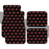 Naruto Akatsuki Cloud Car Floor Mats Custom Anime Car Accessories