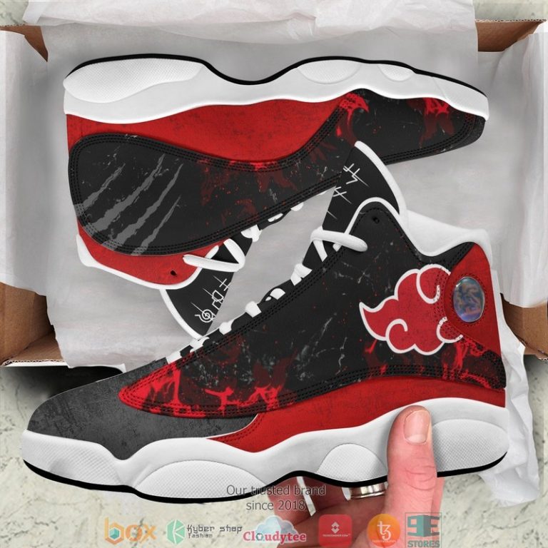 Naruto-Akatsuki-Pride-Air-Jordan-13-Sneaker-1