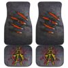 Naruto And Kurama Grey Naruto Car Floor Mats UBC032204