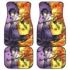 Naruto And Sasuke Front And Back Car Mats