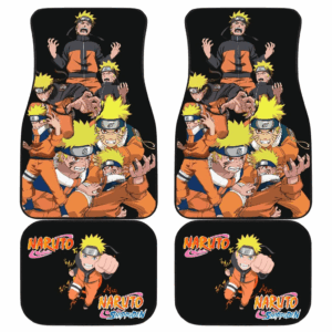 Naruto Anime Naruto Kyuubi Eye Eight Trigrams Car Floor Mats