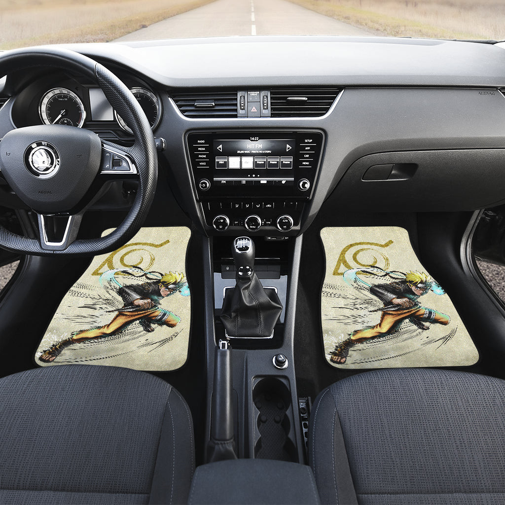 Naruto-Anime-Naruto-Rasengan-Power-Vintage-Background-Car-Floor-Mats-1