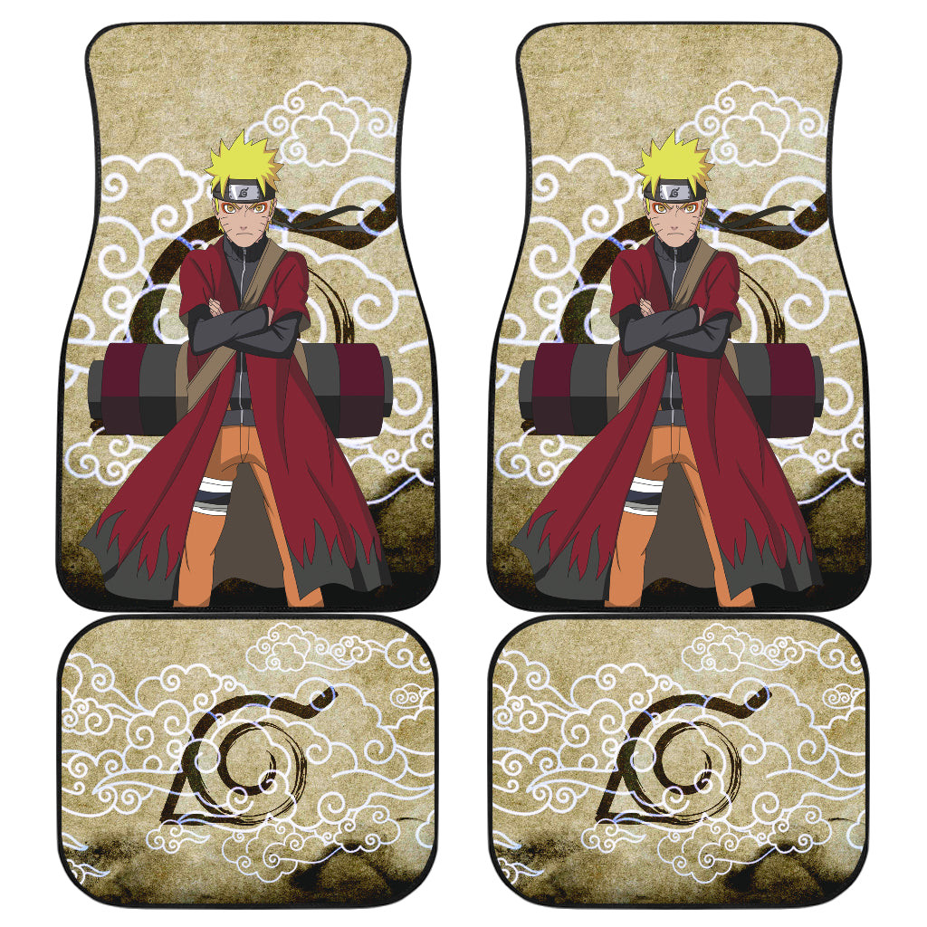 Naruto Anime Naruto Sage Mode Cloud Pattern Ancient Theme Car Floor Mats Naruto Anime Naruto Sage Mode Cloud Pattern Ancient Theme Car Floor Mats