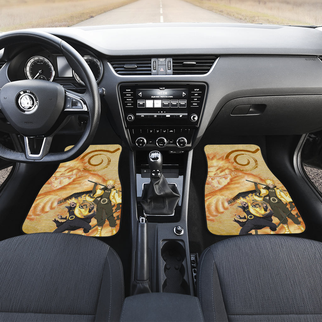Naruto-Anime-Naruto-Six-Paths-Sage-Mode-Orange-Theme-Car-Floor-Mats-1