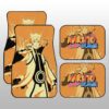 Naruto Bijuu Mode Car Floor Mats Custom Naruto Anime Gifts Idea For Fans