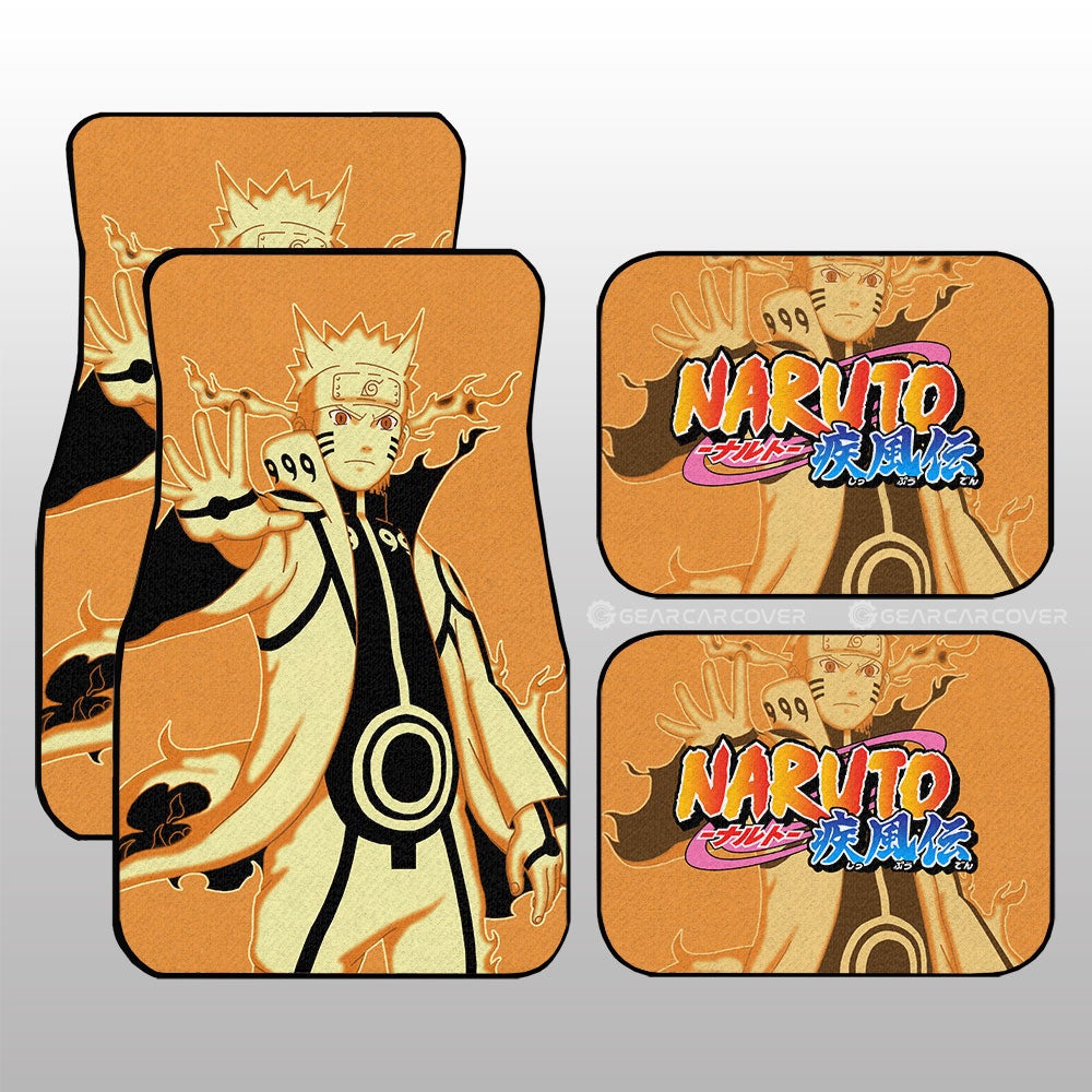 Naruto Bijuu Mode Car Floor Mats Custom Naruto Anime Gifts Idea For Fans Naruto Bijuu Mode Car Floor Mats Custom Naruto Anime Gifts Idea For Fans
