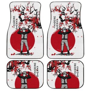Naruto Car Floor Mats Custom Japan Style Anime Naruto Car Interior Accessories