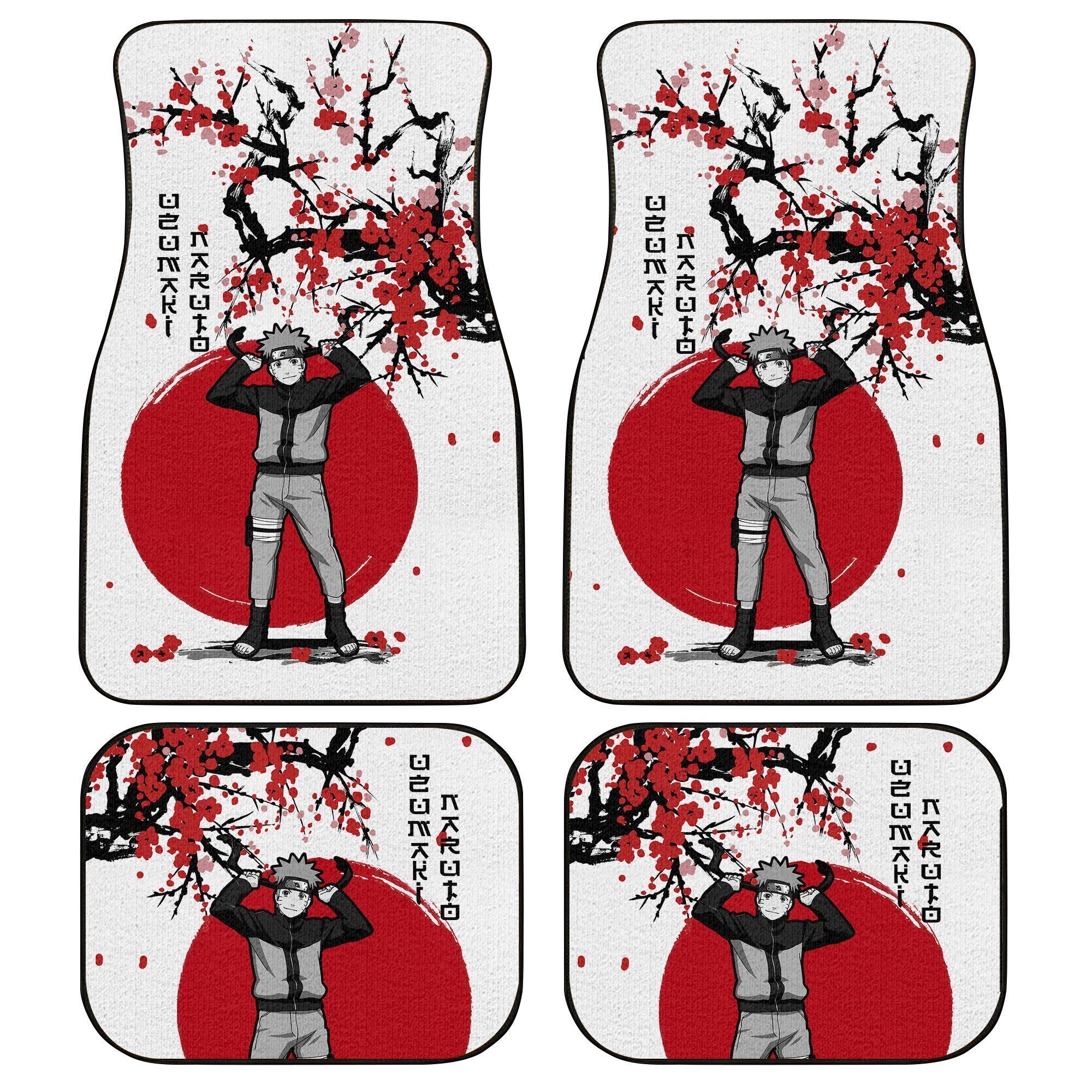 Naruto Car Floor Mats Custom Japan Style Anime Naruto Car Interior Accessories Naruto Car Floor Mats Custom Japan Style Anime Naruto Car Interior Accessories