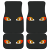 Naruto Eyes Fox Anime Car Floor Mats 191028