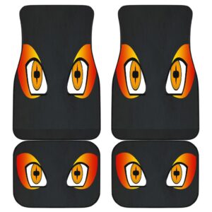Naruto Eyes Front And Back Car Mats