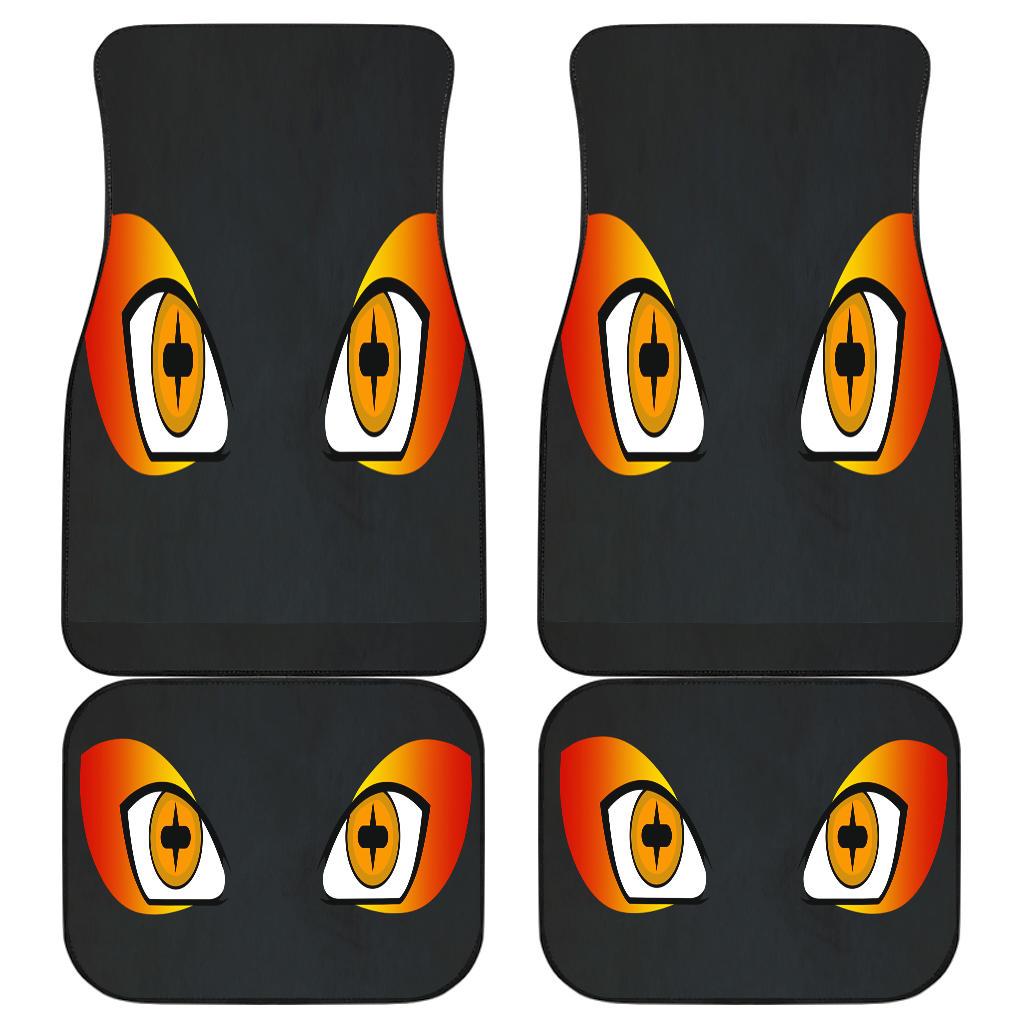 Naruto Eyes Front And Back Car Mats Naruto Eyes Front And Back Car Mats
