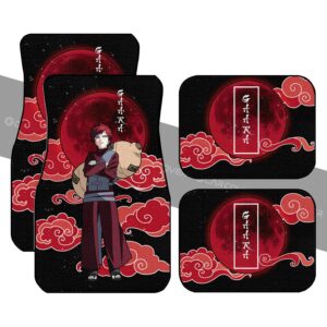 Naruto Gaara Car Floor Mats Custom Anime Car Interior Accessories