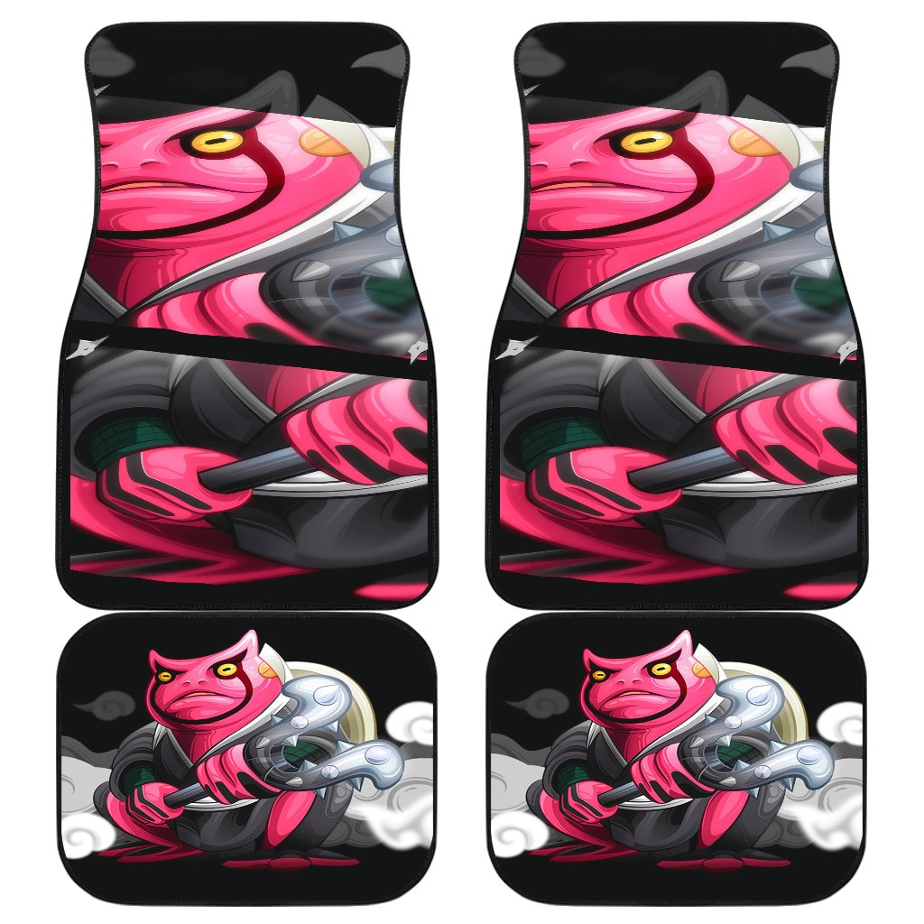 Naruto Gamaken Front And Back Car Mats Naruto Gamaken Front And Back Car Mats