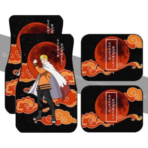 Naruto Hokage Car Floor Mats Custom Anime Car Accessories