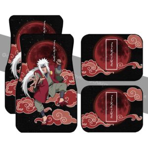 Naruto Jiraiya Car Floor Mats Custom Anime Car Accessories