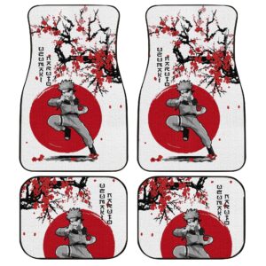 Naruto Kid Car Floor Mats Custom Japan Style Anime Naruto Car Interior Accessories