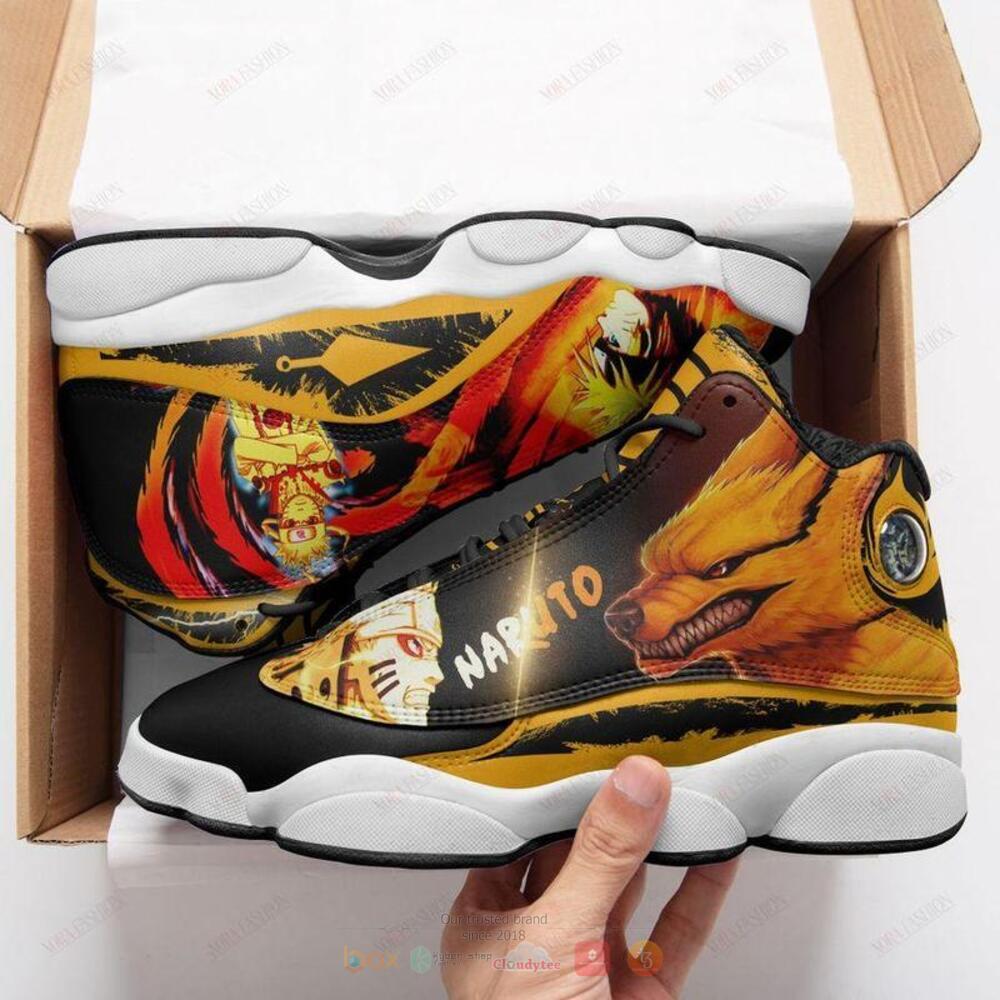 Naruto-Kurama-Air-Jordan-13-Shoes-1