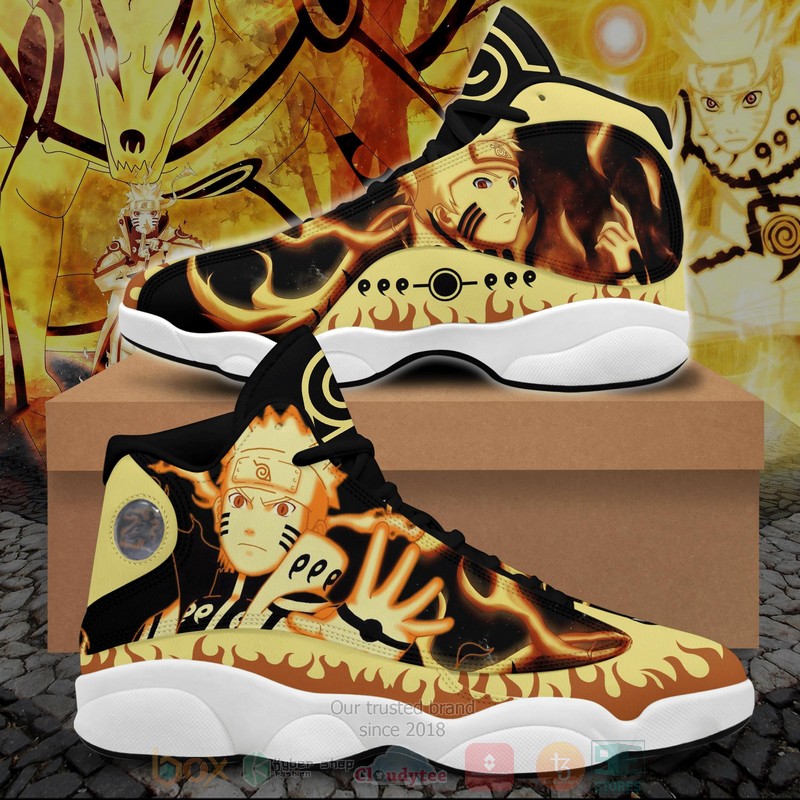 Naruto Kurama Mode Air Jordan 13 Shoes Naruto Kurama Mode Air Jordan 13 Shoes