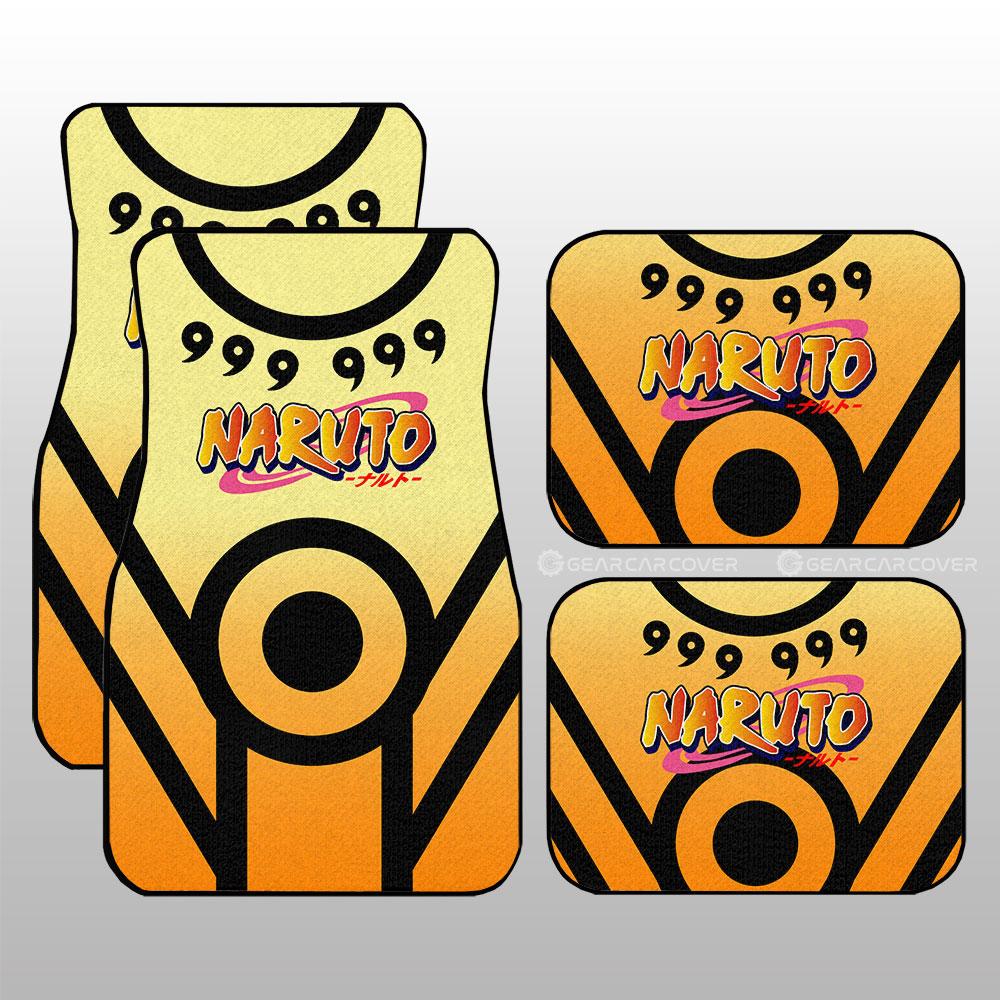 Naruto Kurama Mode Uniform Car Floor Mats Custom Naruto Anime Car Interior Accessories Naruto Kurama Mode Uniform Car Floor Mats Custom Naruto Anime Car Interior Accessories