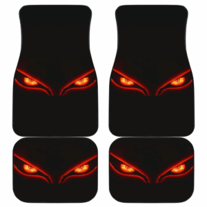 Naruto Kyuubi Eyes Sign Black theme Car Floor Mats 191028