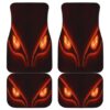 Naruto Kyuubi Front And Back Car Mats