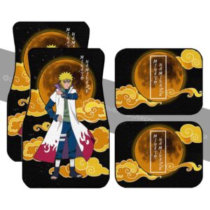 Naruto Minato Car Floor Mats Custom Anime Car Interior Accessories
