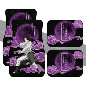 Naruto Neji Car Floor Mats Custom Anime Car Interior Accessories