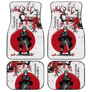 Naruto Sage Car Floor Mats Custom Japan Style Anime Naruto Car Interior Accessories