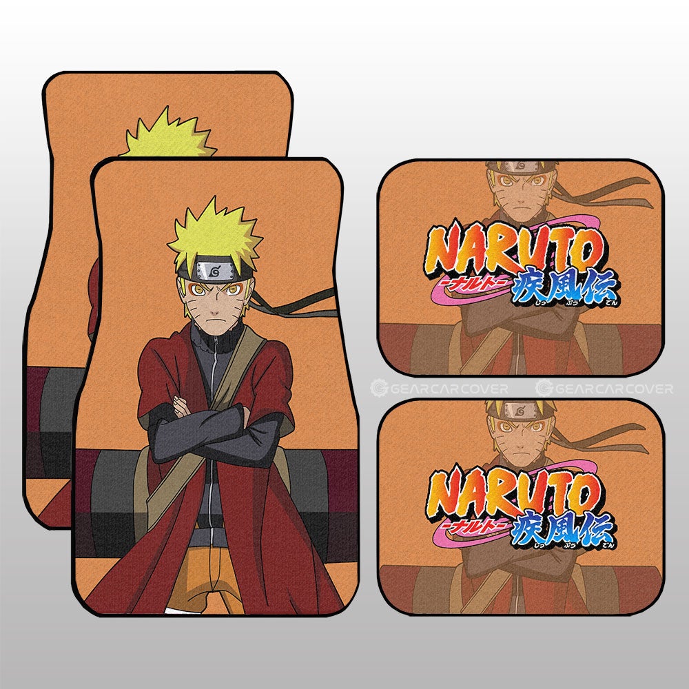 Naruto Sage Car Floor Mats Custom Naruto Anime Gifts Idea For Fans Naruto Sage Car Floor Mats Custom Naruto Anime Gifts Idea For Fans
