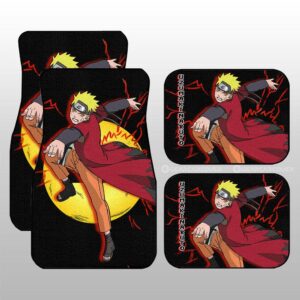 Naruto Sage Car Floor Mats Custom Naruto Shippuden Anime Gifts For Fans
