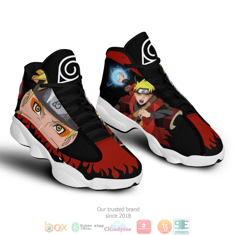 Naruto Sage Mode Naruto Anime Air Jordan 13 Sneaker Shoes Naruto Sage Mode Naruto Anime Air Jordan 13 Sneaker Shoes