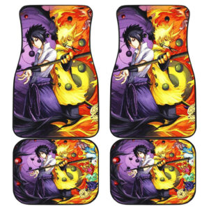 Naruto Sasuke Boruto Anime Car Floor Mats 191028