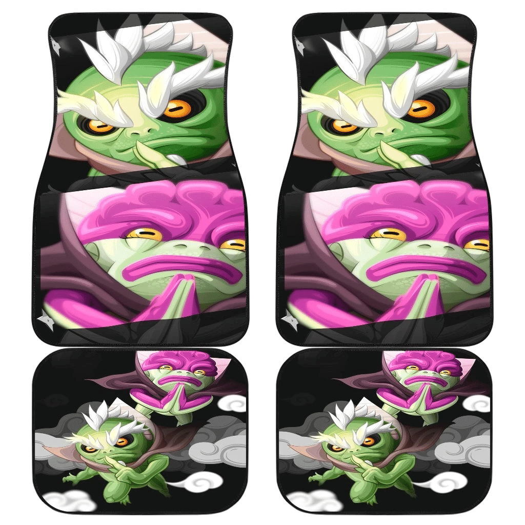 Naruto Two Old Frogs Anime Car Floor Mats 191028 Naruto Two Old Frogs Anime Car Floor Mats 191028