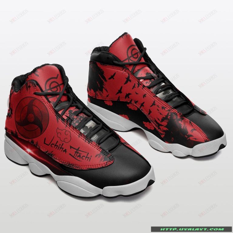 Naruto-Uchiha-Itachi-Air-Jordan-13-Shoes-2