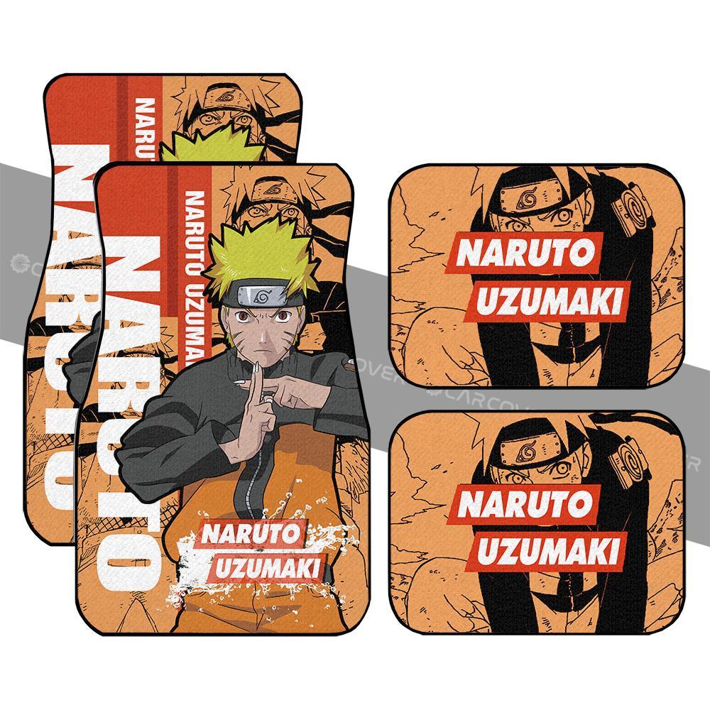 Naruto Uzumaki Anime Car Floor Mats Custom Car Interior Accessories Naruto Uzumaki Anime Car Floor Mats Custom Car Interior Accessories