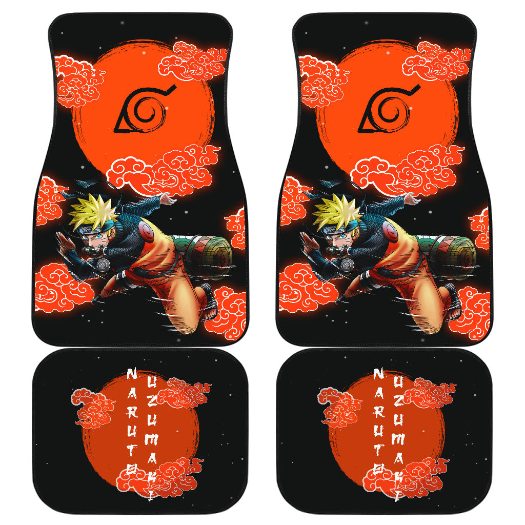 Naruto Uzumaki Car Floor Mats Anime Car Accessories Naruto Uzumaki Car Floor Mats Anime Car Accessories