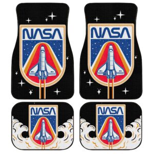 Nasa Logo Car Floor Mats Custom Car Interior Accessories