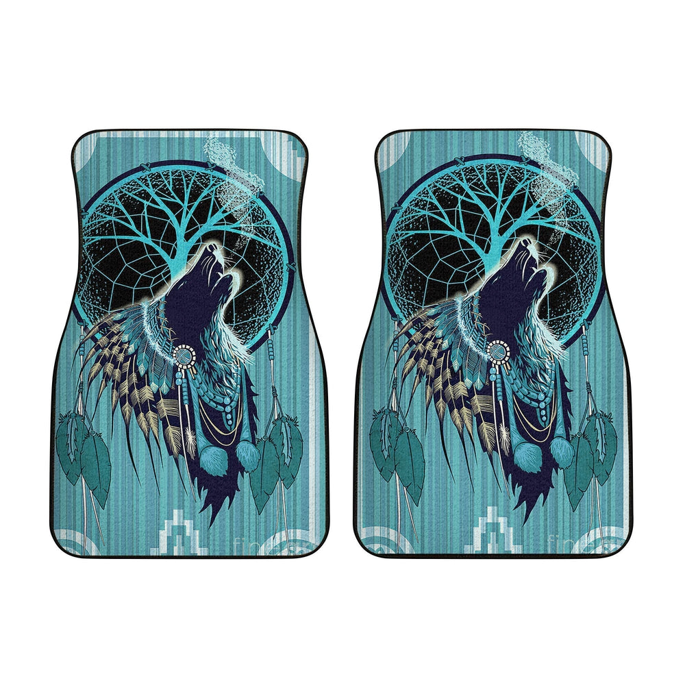 Native-American-Wolf-Dream-Catcher-Car-Floor-Mats-1