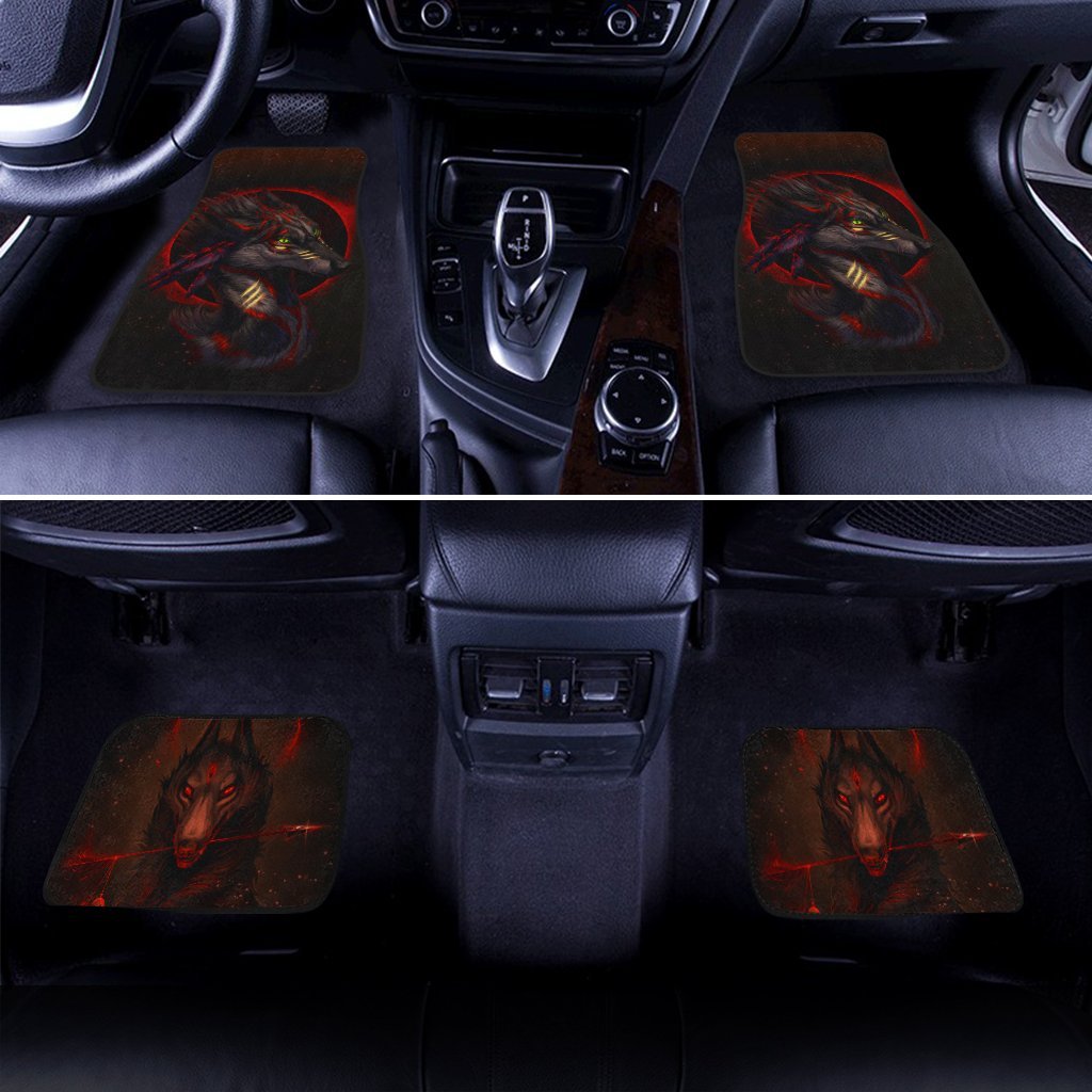 Native-American-Wolf-Dreamcatcher-Car-Floor-Mats-2