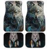 Native American Wolf Dreamcatcher Car Floor Mats Gifts Idea